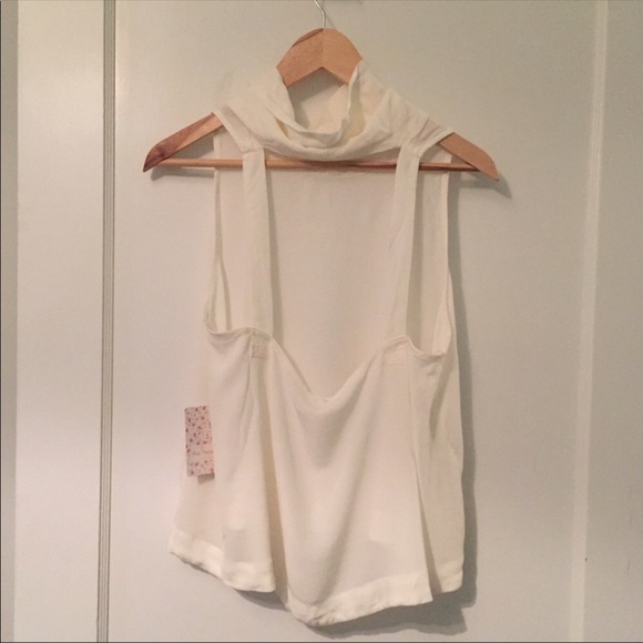 Free people city lights cowl open back cami - Picture 4 of 5